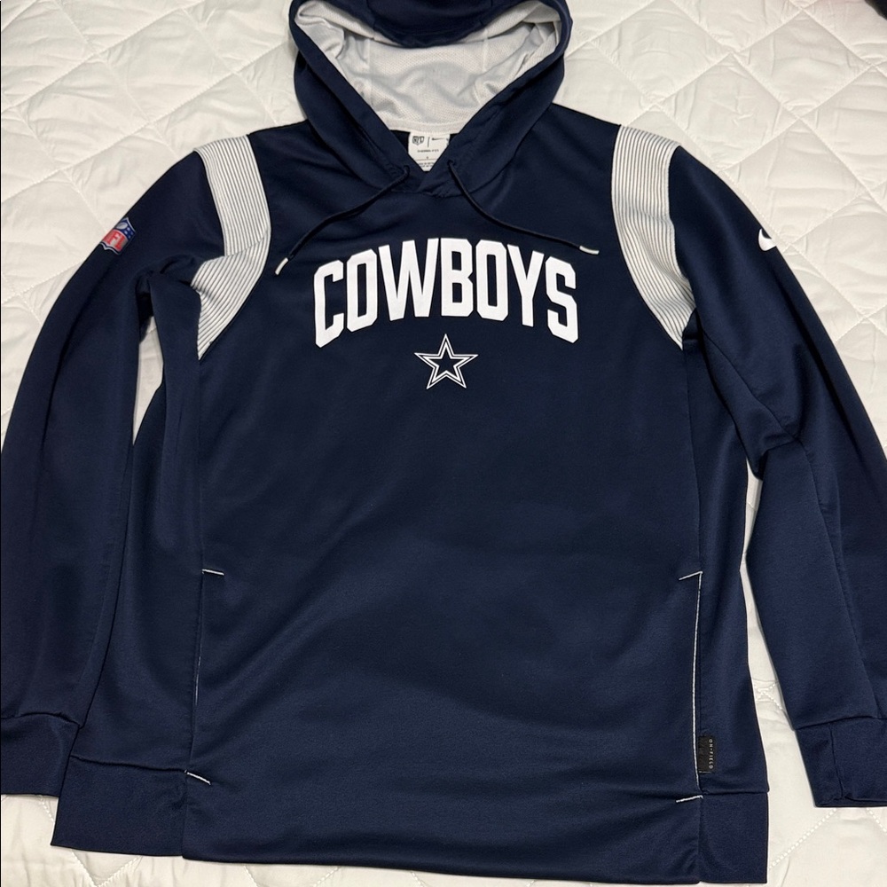 Nike Navy Blue Cowboys Hoodie